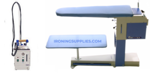 Deluxe Ironing Table & 5 Litre Commercial Speedypress Iron