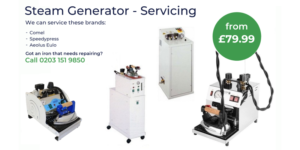 Steam Iron Servicing for commercial irons