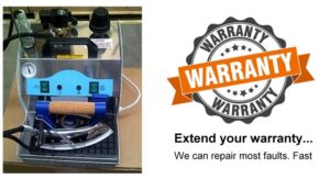 Extended warranty for COMEL, SPEEDYPRESS & MAGPIE Irons