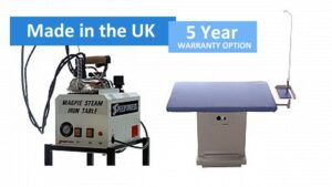 Magpie 5 Litre Boiler, Iron and Rectangular Heated Ironing Table