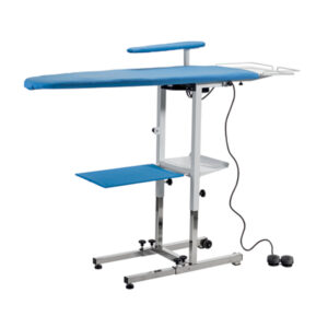 AT11 Professional folding ironing table, height adjustable with suction and blowing