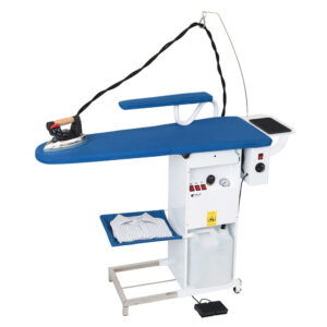 TS04 Ironing Table with 3. 5 litre Boiler & Iron + Vacuum Sleeve Arm
