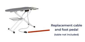 Foot Pedal - for suction control on ironing tables